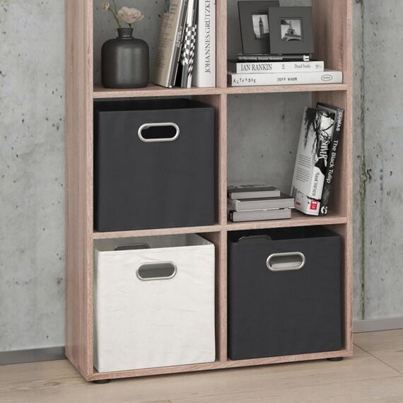 Vicco Raumteiler Scutum, Sonoma, 143 x 72 cm, zur Nutzung als Raumteiler oder offenes Bücherregal