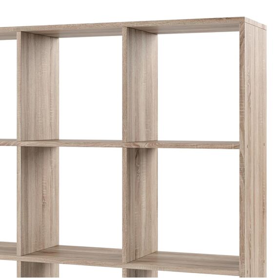 Vicco Raumteiler Karree, Sonoma, 138.5 x 142.5 cm, zur flexiblen Raumaufteilung und übersichtlichen Aufbewahrung