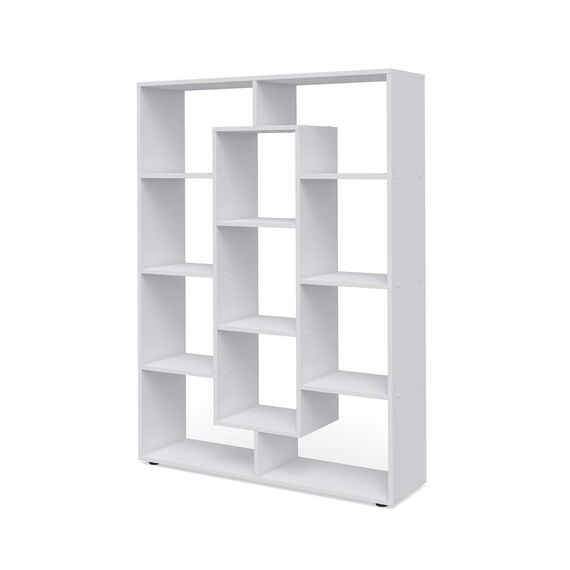 Vicco Raumteiler, Weiß, 107.2 x 143 cm, zur Raumtrennung und flexiblen Aufbewahrung einsetzbar