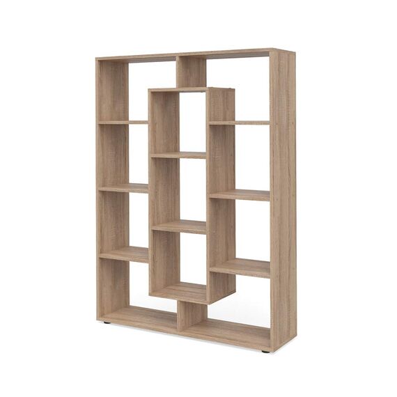 Vicco Raumteiler, Sonoma, 107.2 x 143 cm, zur Raumtrennung und flexiblen Aufbewahrung einsetzbar