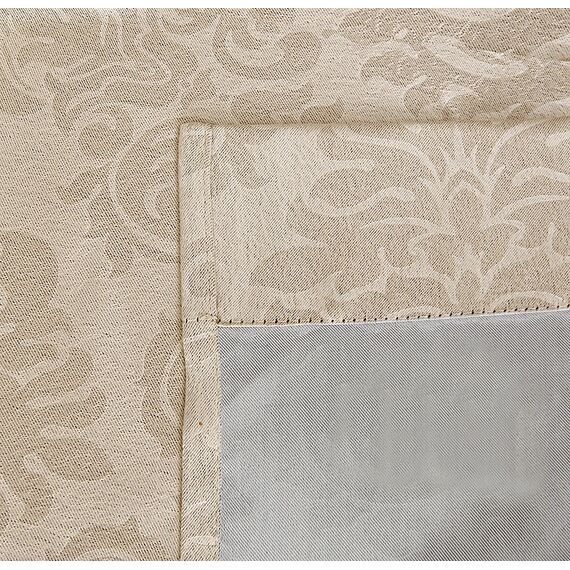 Evelyn, taupe, Wall To Wall - panels 108"W x 99"L