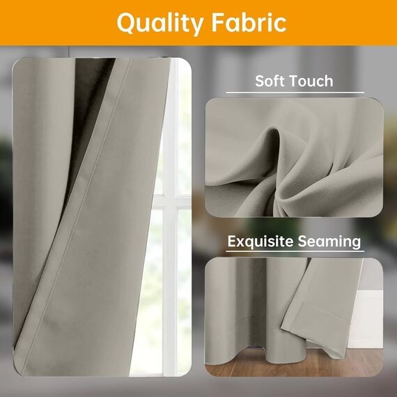 Raumteiler-Vorhänge, flexibles Deckenschienen-Set, Vorhangschiene, Deckenmontage, Verdunkelungsvorhang für Wohnzimmer, Schlafzimmer, Deckenvorhangstange, Sichtschutz, Trennwand, B 100 x H 96 cm