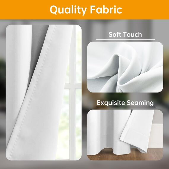 Raumteiler-Vorhänge, flexibles Deckenschienen-Set, Vorhangschiene, Deckenmontage, Verdunkelungsvorhang für Wohnzimmer, Schlafzimmer, Deckenvorhangstange, Sichtschutz, Trennwand, B 180 x H 108 cm