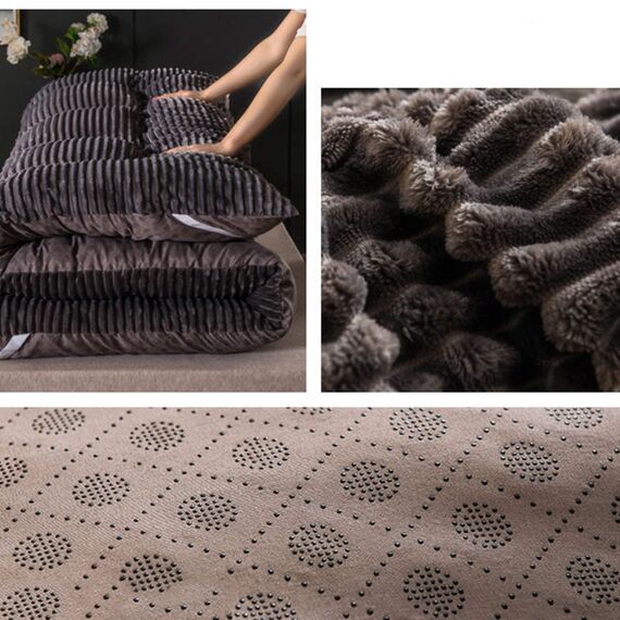WWJJHH Futon Matratze Doppel Einzel Japanische, Japanische Bodenmatratze Schlafen Tatami Matte Roll Up Camping Matratze Bodenliege Bettsofas Und Sofas, Grau, 180*200cm