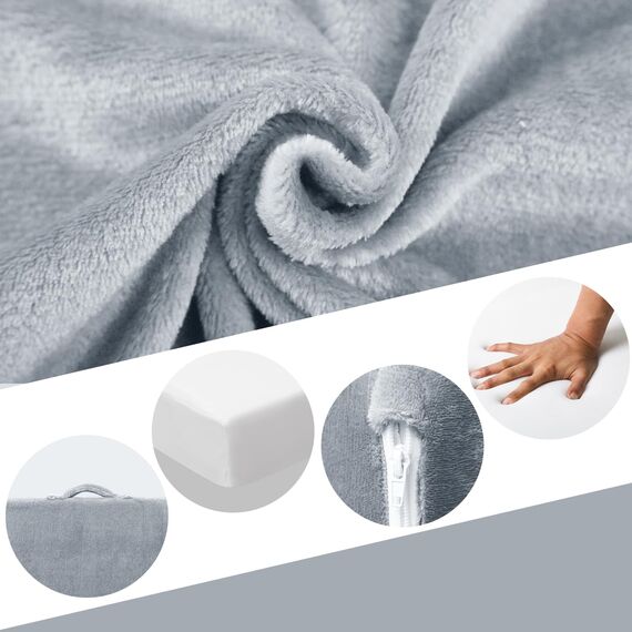 MeMoreCool Faltbare Bodenmatratze für Kinder, Kleinkind-Boden-Schlafmatte für Kindertagesstätte, kleine Kinder, faltbare Matratze, Bodenbett, dreifach gefaltete Futon-Matratze, tragbar, dreifach