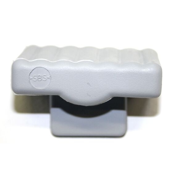 BOSSASHOP.de Set: Federholzleisten (8x50mm) + Befestigungs Kappen zur Selbstmontage für Futon, Bett oder Caravan | Stärke/Höhe 8mm x Breite 50mm (10 Kappen + 5 Leisten (Länge 905mm))