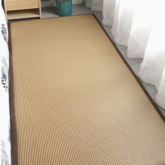 V&U Kühlende Rattan Japanische Futonmatratze,Traditionelle Rollbare Faltbare Tatami-Matte,Dicke Sommer Tatami Bodenmatte Für Yoga Zen Raum-C 100x200cm(39x79inch)