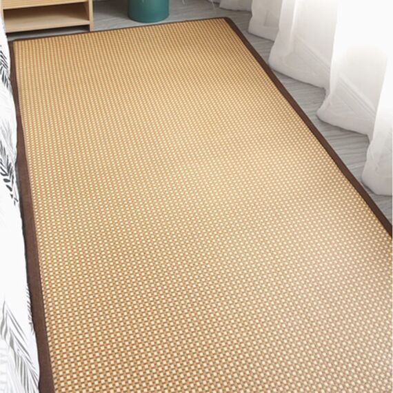 V&U Kühlende Rattan Japanische Futonmatratze,Traditionelle Rollbare Faltbare Tatami-Matte,Dicke Sommer Tatami Bodenmatte Für Yoga Zen Raum-B 120x200cm(47x79inch)