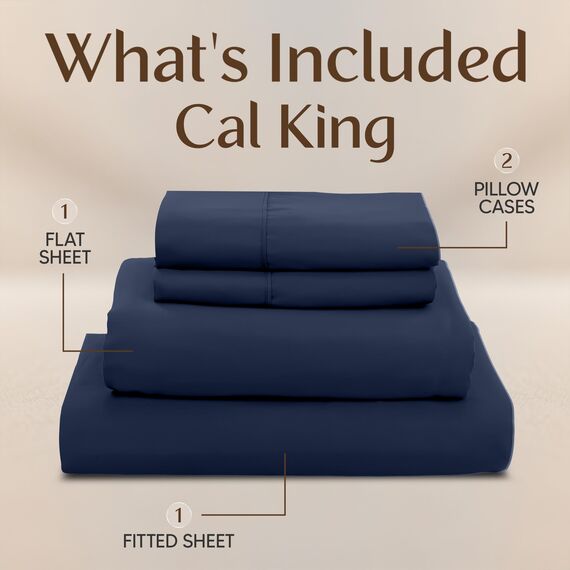 Utopia Bedding Bettlaken Set - Polyester-Microfaser, Spannbettlaken, Bettlaken und Kissenbezüge