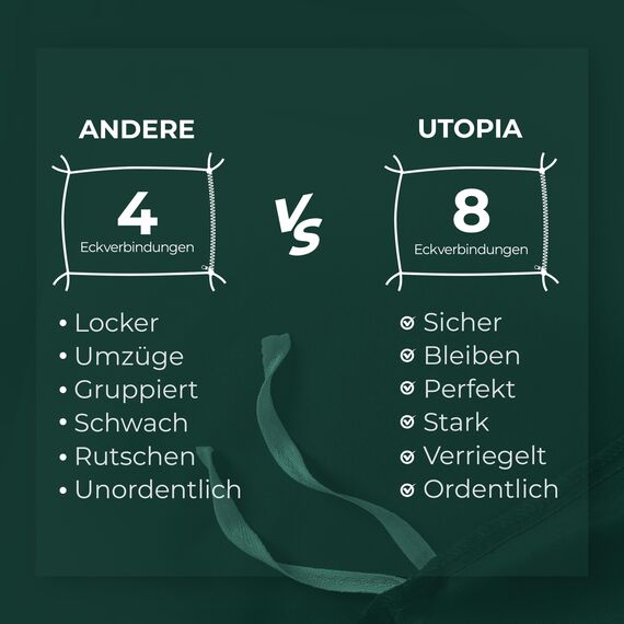 Utopia Bedding Bettwäsche 135x200 Set - Mikrofaser Bettbezug 135x200 cm + 1 Kissenbezug 80x80 cm - Smaragd