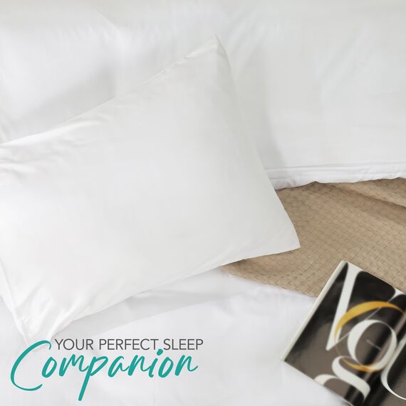 Utopia Bedding Bettbezug-Set mit Kissenbezügen – 2-teiliges Bettwäsche-Set mit Reißverschluss – 1 Bettbezug mit 1 Kissenbezug – weich gebürstete Mikrofaser (Doppelbett/XL Doppelbett, Weiß).