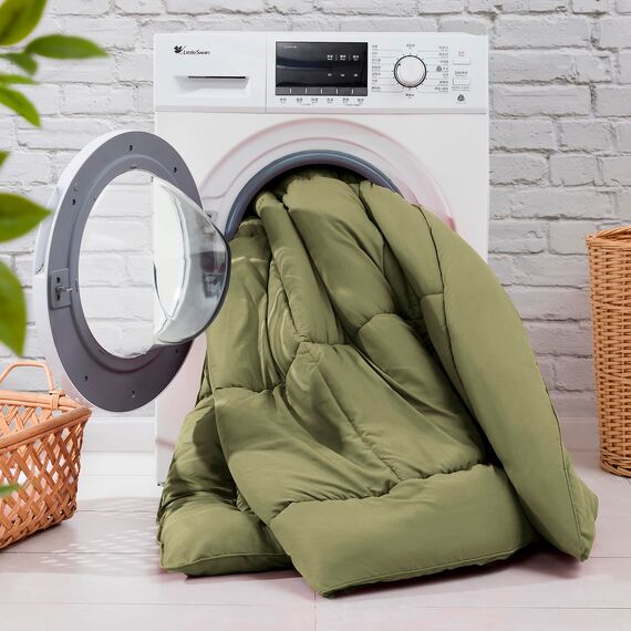 Bettwäsche-Set für King-Size-Betten – 7-teilige Bettwäsche-Kollektion – 1 Steppdecke, 1 Spannbetttuch, 1 flach, 4 Kissenbezüge – Tiefe Tasche – weich und atmungsaktiv – ideal für alle Jahreszeiten,