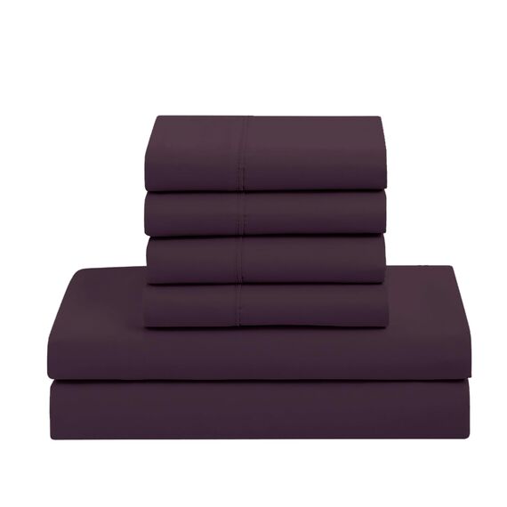 California King Tröster-Set – weiche & atmungsaktive 7-teilige Bettwäsche-Kollektion – 1 Steppdecke, 1 Spannbetttuch, 1 flach, 4 Kissenbezüge – tiefe Tasche – Premium-Qualität – ideal für alle