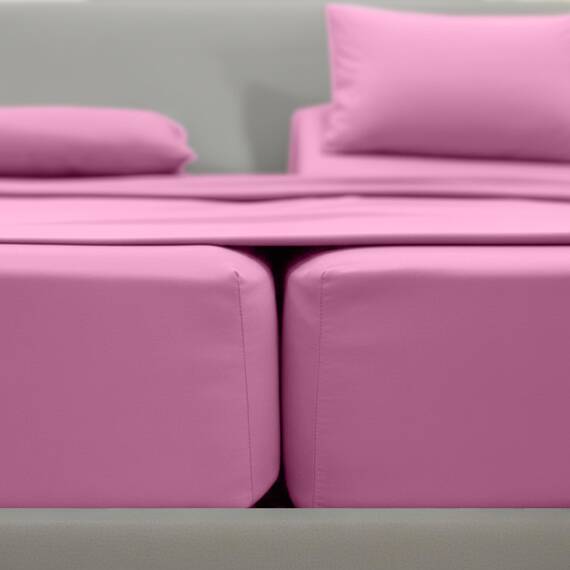 Elegant Comfort Luxuriöses 1500 Premium-Bettwäsche-Set aus Mikrofaser in Hotelqualität, dreireihig, Bestickt, weichstes 5-teiliges Bettlaken-Set, Knitter- und lichtbeständig, Split-Kingsize-Bett,