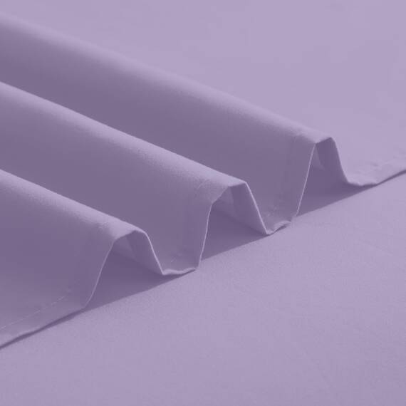 Elegant Comfort Luxuriöses 1500 Premium-Bettwäsche-Set aus Mikrofaser in Hotelqualität, dreireihig, Bestickt, weichstes 4-teiliges Bettlaken-Set, Knitter- und lichtbeständig, Queen, Lavendel