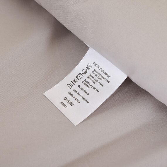 ROSGONIA Twin/Twin XL Schmusetuch für College-Mädchen und Jungen, Leinen, grau, 1 Bettdecke und 1 Kissenbezug, für alle Jahreszeiten, leichte Schlafsaal-Bettwäsche