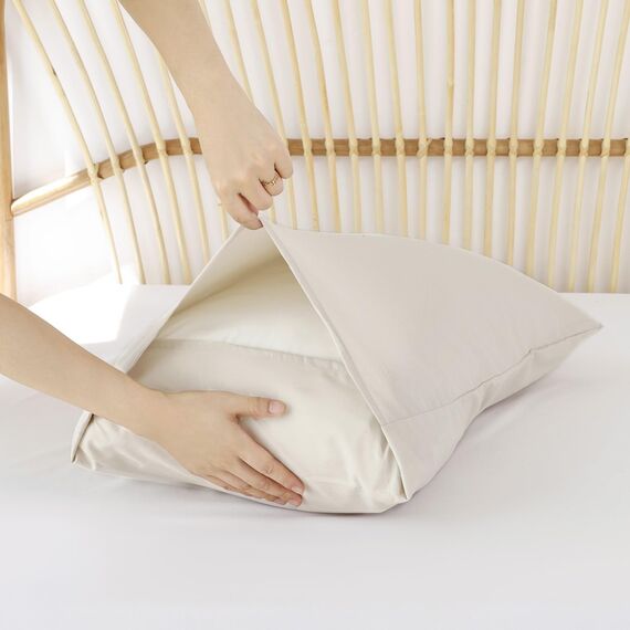 ROSGONIA King-Size-Bettwäsche-Set, Beige, 3-teiliges beigefarbenes Bettdecken-Set für King-Size-Bett (1 Boho-Bettdecke und 2 Kissenbezüge), leichte Daunen-Alternative, gemütliche Deckenset,