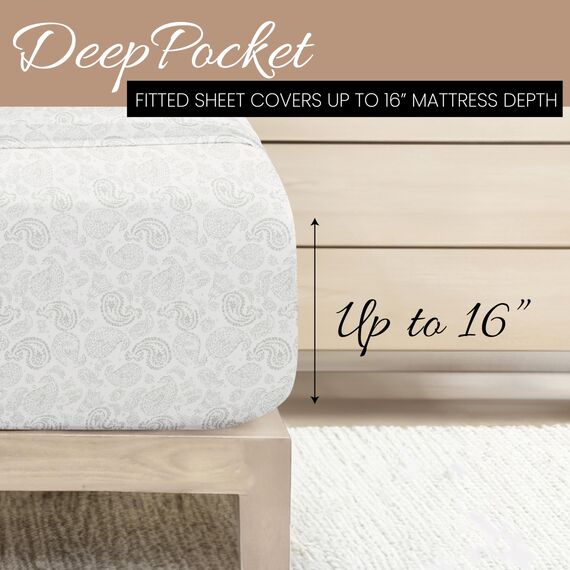 Linen Market 4-teiliges Bettlaken-Set