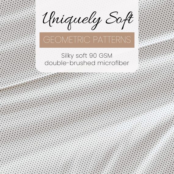 Linen Market 4-teiliges California-King-Bettwäsche-Set (grau gepunktet) – Schlafen Sie besser als je zuvor mit diesen ultraweichen und kühlenden Bettlaken für Ihr Cal King Size Bett – tiefe Tasche für