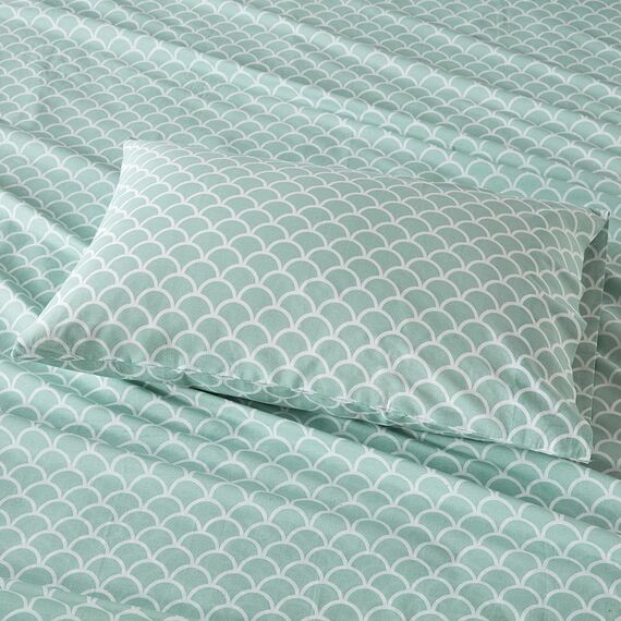 Comfort Spaces Bettlaken-Set aus 100% Baumwolle, atmungsaktiv, leicht, weich, mit 35,6 cm elastischer Tasche, passend für Matratzen bis zu 40,6 cm, gemütliche Ganzjahres-Bettwäsche, passender