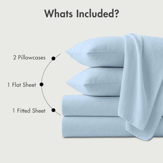 RUVANTI Flanell-Bettlaken-Sets für Queen-Size-Betten – 100 % Baumwolle, gebürstetes Flanell-Bettwäsche-Set – tiefe Taschen 40,6 cm (passend für bis zu 45,7 cm) – alle Jahreszeiten atmungsaktiv und