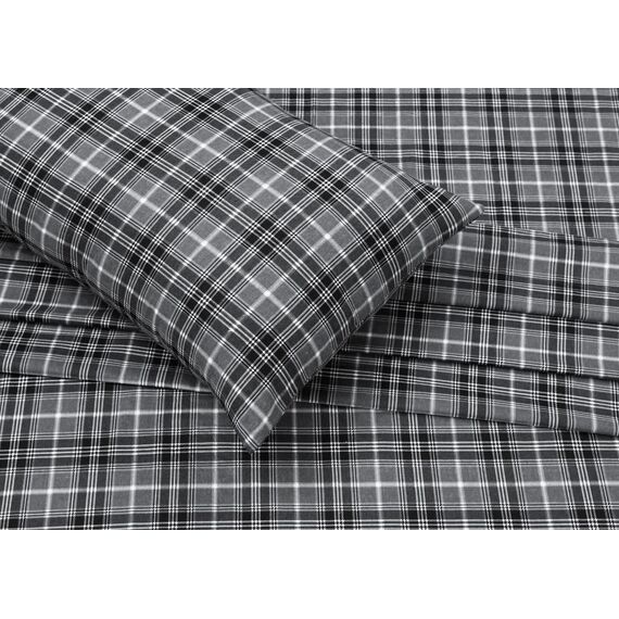 RUVANTI Flanell-Bettlaken, Queen-Size-Größe, 100% Baumwolle, doppelt gebürstet, Tiefe Taschen, 40,6 cm, Queen-Size-Bettlaken-Set, für alle Jahreszeiten, atmungsaktiv und extra weich, warm und