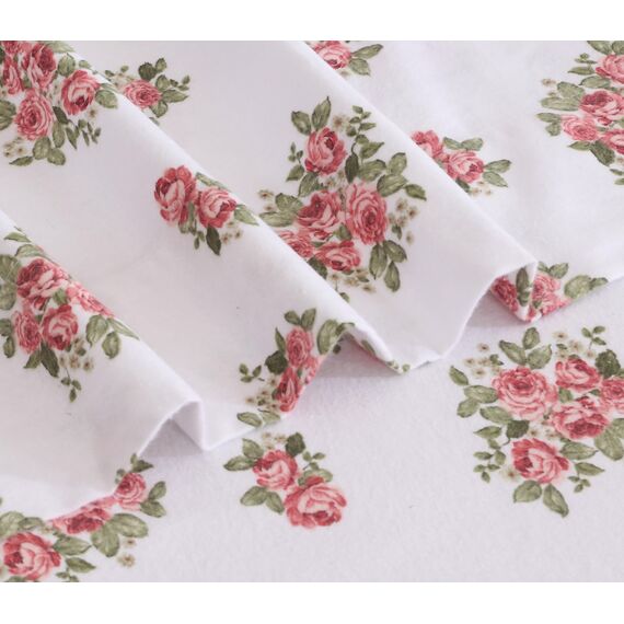 RUVANTI Flanell-Bettlaken-Sets für King-Size-Betten – 100% Baumwolle, gebürstetes Flanell-Bettwäsche-Set – Tiefe Taschen 40,6 cm (passend für bis zu 45,7 cm) – alle Jahreszeiten atmungsaktiv und
