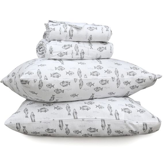 RUVANTI Flanell-Bettlaken-Sets in voller Größe – 100% Baumwolle, gebürstetes Flanell-Bettwäsche-Set – Tiefe Taschen 40,6 cm (passend für bis zu 45,7 cm) – alle Jahreszeiten atmungsaktiv und super