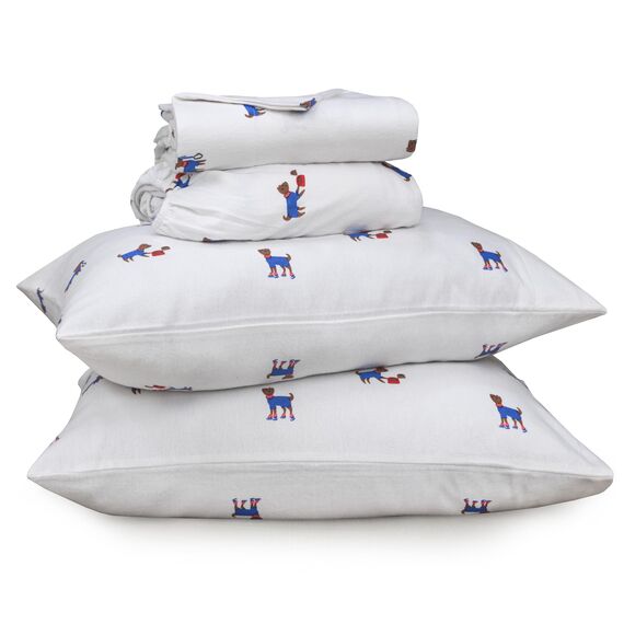 RUVANTI Flanell-Bettlaken-Sets für King-Size-Betten – 100 % Baumwolle, gebürstetes Flanell-Bettwäsche-Set – tiefe Taschen 40,6 cm (passend für bis zu 45,7 cm) – alle Jahreszeiten atmungsaktiv und