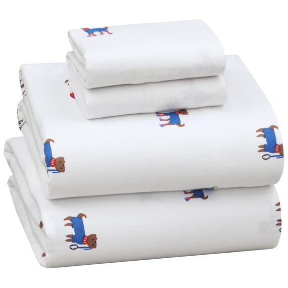 RUVANTI Flanell-Bettlaken-Sets für King-Size-Betten – 100 % Baumwolle, gebürstetes Flanell-Bettwäsche-Set – tiefe Taschen 40,6 cm (passend für bis zu 45,7 cm) – alle Jahreszeiten atmungsaktiv und