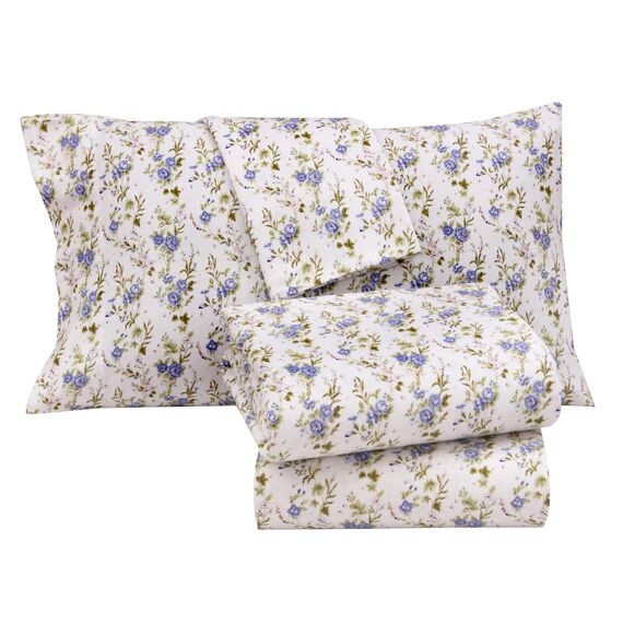 RUVANTI Flanell-Bettlaken-Sets für King-Size-Betten – 100 % Baumwolle, gebürstetes Flanell-Bettwäsche-Set – tiefe Taschen 40,6 cm (passend für bis zu 45,7 cm) – alle Jahreszeiten atmungsaktiv und