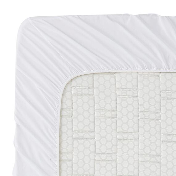 Clara Clark Luxury Soft Bedding Sheets & Pillowcases Bettwäsche-Set für Doppelbett, gebürstet, Tiefe Taschen, Mikrofaser, Weiss/opulenter Garten, Split King