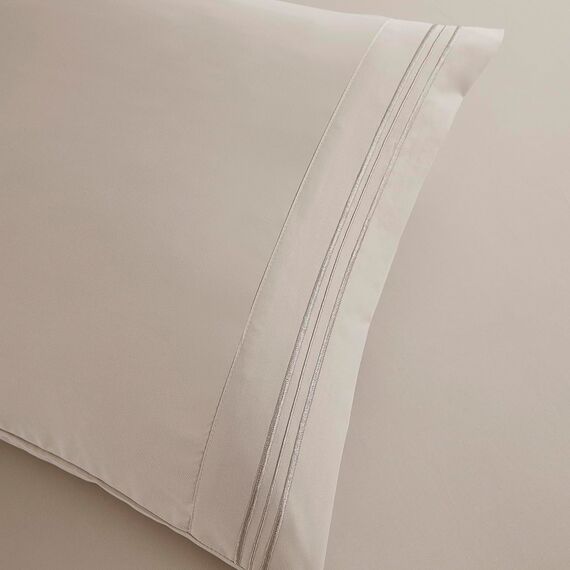 Clara Clark Premier 1800 Serie Bettlaken-Set, Tiefe Taschen, knitterfrei, farbecht, schmutzabweisend, luxuriös, weiche Bettwäsche und Kissenbezüge, California-King-Size-Bett, Leinen