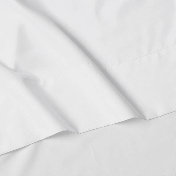 Elegant Comfort Luxuriöses 4-teiliges Bettwäsche-Set, luxuriöse Bettwäsche aus 1500 Premium-Mikrofaser, Hotelqualität, knitterfrei, kühl und atmungsaktiv, leicht elastisch, voll, Weiß