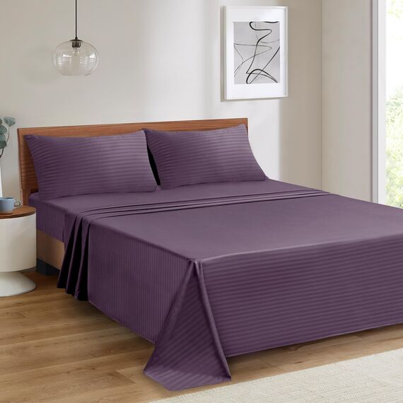 Mejoroom Queensize-Bettlaken-Set – Hotel-Luxus-Bettwäsche-Set mit 1800 Bettlaken und Kissenbezügen – extra weiche Bettlaken – Spannbettlaken mit tiefen Taschen, hypoallergen, knitterfrei und
