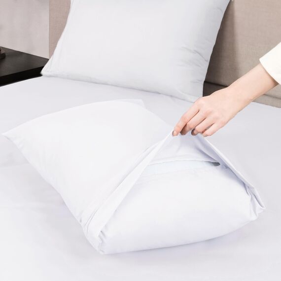 Mejoroom Bettwäsche-Set, extra weich, luxuriös, King-Size-Bettwäsche, 38.1 cm tiefe Tasche, Premium-Bettwäsche-Kollektion, atmungsaktiv, knitterfrei, schmutzabweisend, 4-teilig (Kingsize, Weiß)
