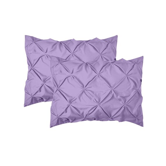 Elegant Comfort Luxuriöses, weichstes und gemütlichstes 8-teiliges Bettdecken-Set – seidig weiches Komplett-Set beinhaltet Bettlaken-Set mit doppelseitigen Aufbewahrungstaschen, Twin/Twin XL, Flieder