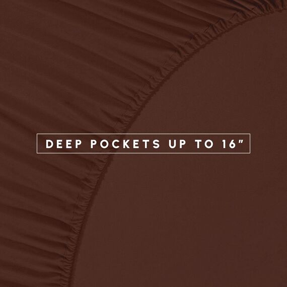 Elegant Comfort 8-teiliges Bettwäsche-Set mit Quetschfalten, Komplettbett in Einer Tasche, inklusive 4-teiligem Smart-Bettlaken-Set, Bettrock, Bettdecke, passenden Kissenbezügen und Kissenbezügen,