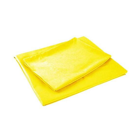 Sfoothome Komplettes Bettwäsche-Set – Hotel-Luxus-Bettwäsche-Set mit Bettbezug, extra Tiefe Tasche, 1800er-Serie, Knitter- und lichtbeständig, Bettlaken- und Kissenbezug-Set (voll, gelb)