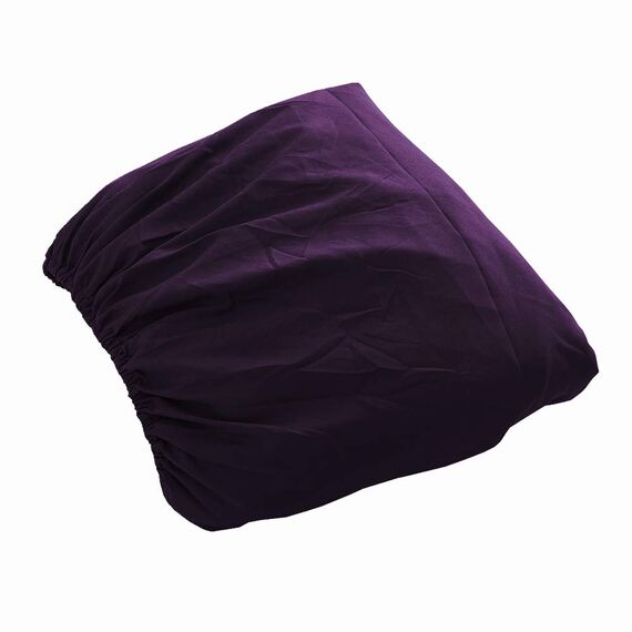 Sfoothome Bettwäsche-Set Bettbezug, luxuriös, 4-teilig, extra tiefe Taschen, 1800er-Serie, knitter- und lichtbeständig, Violett