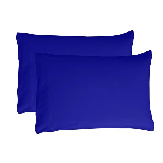 Sfoothome Bettwäsche-Set für Queensize-Betten, 4-teilig, extra tiefe Tasche, 1800er-Serie, knitter- und lichtbeständig, Bettbezug, Bettlaken und Kissenbezug (Queensize, 160x200, Königsblau)