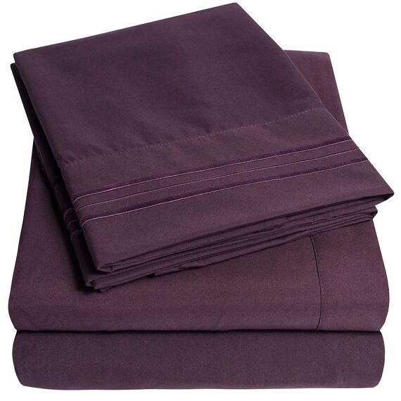 Bettwäsche-Set 1500 Supreme Collection - Pfirsichhaut-Qualität seit 2012 - Spannbettlaken, hypoallergen, über 40 Farben erhältlich