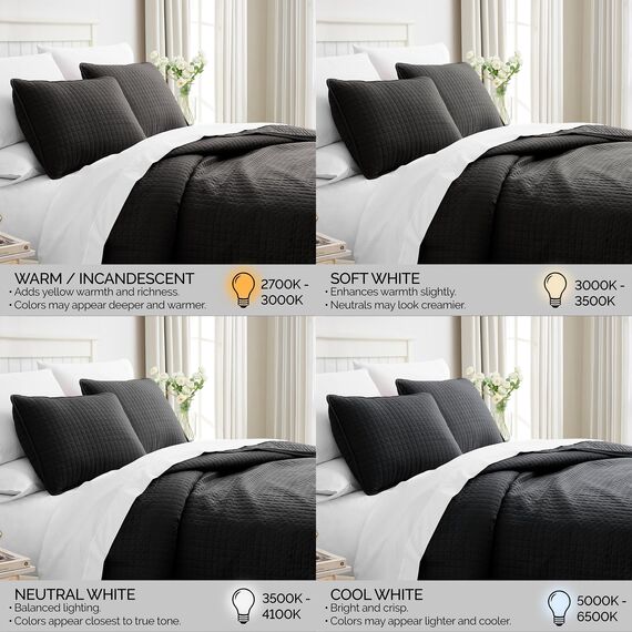 Southshore Fine Living, Inc. Hochwertiges, weiches, knitterfreies und lichtbeständiges Bettwäsche-Set, übergroßes Bettbezug-Set mit 1 Bettwäsche-Set und 2 Kissenbezügen, schwarz, Full/Queensize-Bett