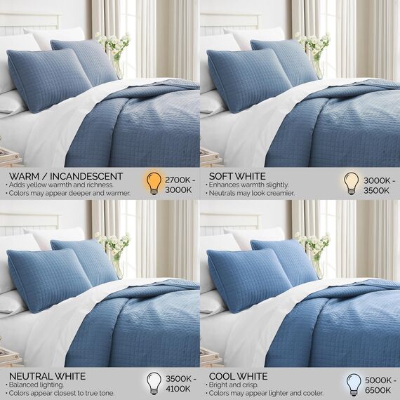 Southshore Fine Living, Inc. Bettwäsche-Set für Doppelbett, weiche Mikrofaser, flecken- und tierhaarbeständige Bettwäsche, XL-Doppeldecke mit Kissenbezug, Koronettblau