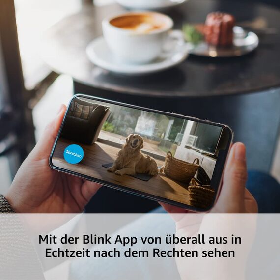 Blink Mini – Kompakte, smarte Plug-in-Überwachungskamera für innen, 1080p-HD-Video, Nachtsicht, Zwei-Wege-Audio, Bewegungserfassung; einfache Einrichtung, funktioniert mit Alexa – 2 Kameras (weiß)
