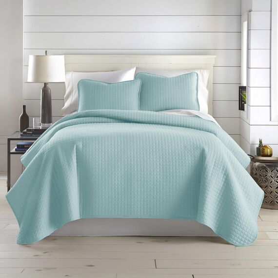 Southshore Fine Living, Inc. Vilano Springs Premium Qualität, weich, knitterfrei, farbecht und schmutzabweisend, pflegeleicht, übergroßes Bettwäsche-Set mit 1 Steppdecken-Set und 2 Kissenbezügen,
