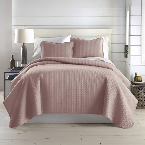 Southshore Fine Living, Inc. Bettwäsche-Set für Doppelbetten, Steppdecken in voller Größe mit 2 passenden Kissenbezügen, leichter Bettbezug, leicht, pflegeleicht, maschinenwaschbar, Queen-Size-Größe