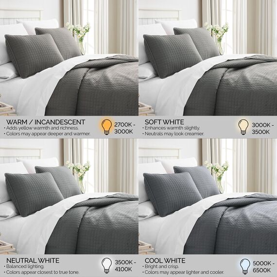 Southshore Fine Living, Inc. Vilano Springs, Premium-Qualität, weich, knitterfrei, farbecht und schmutzabweisend, pflegeleicht, übergroßes Bettwäsche-Set mit 1 Steppdecken-Set und 2 Kissenbezügen,