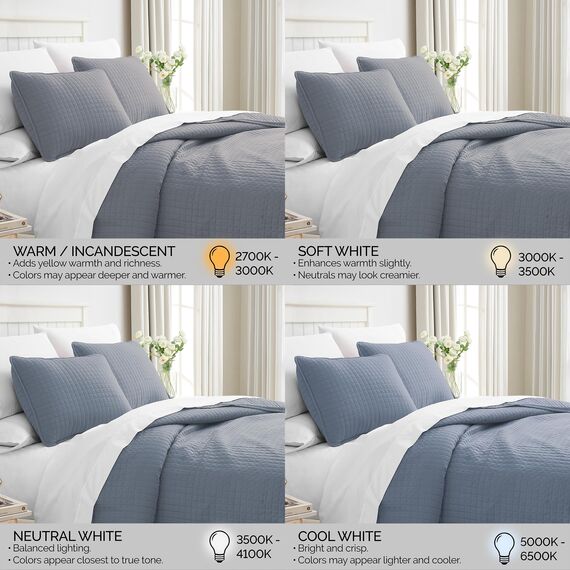 Southshore Fine Living, Inc. Übergroßes Bettwäsche-Set für King-Size-Bett, blaue Tagesdecke, King California-Steppdecke mit 2 passenden Kissenbezügen, Mikrofaser-Bettbezug-Set, übergroße