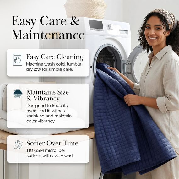 Southshore Fine Living, Inc. Übergroßes Bettwäsche-Set für King-Size-Bett, weiche Mikrofaser, pflegeleicht, tierhaarresistente Bettwäsche, maschinenwaschbar, California/King-Size, Bettwäsche-Set mit 2